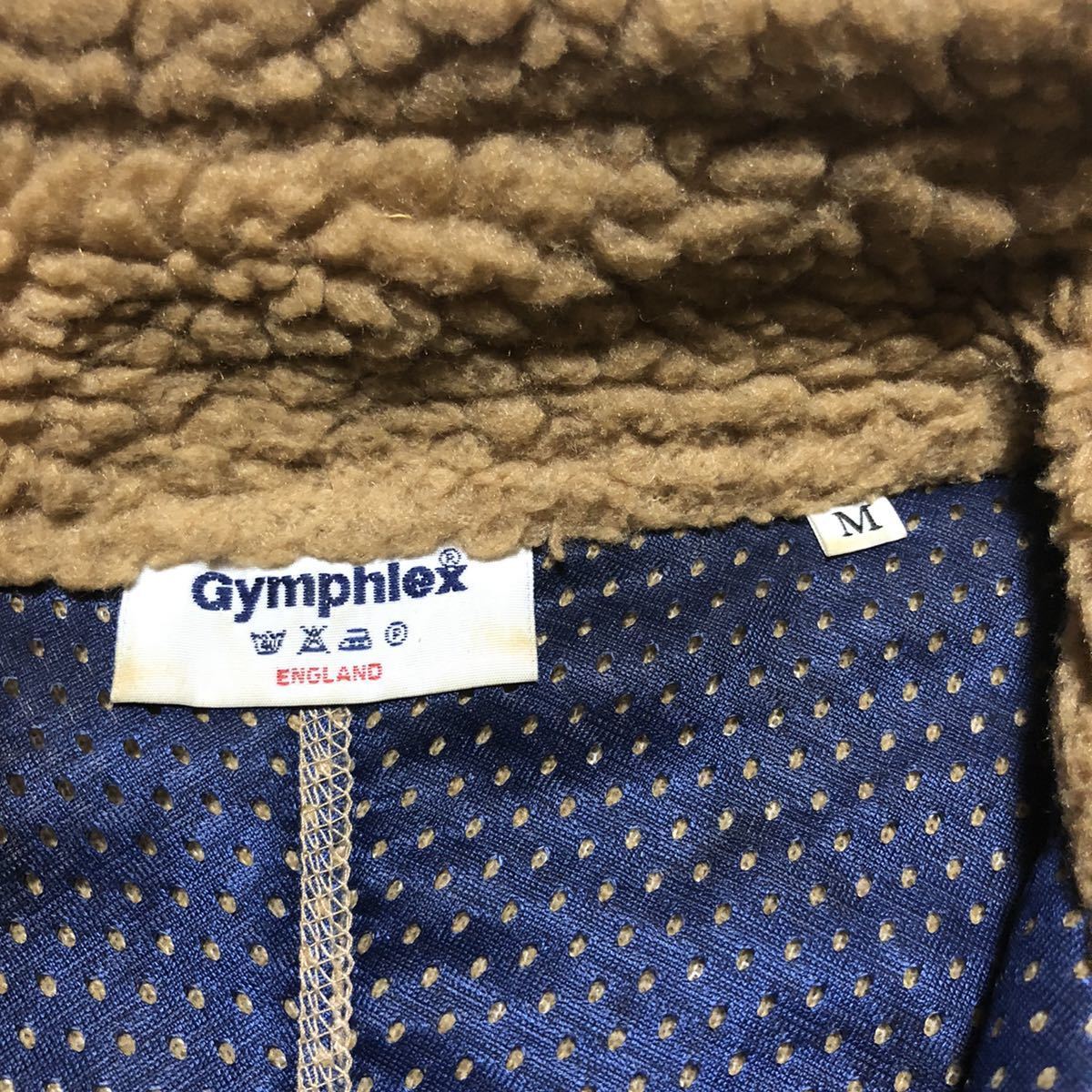 ★ Gymphlex ジムフレックス 起毛 レトロ フリースジャケット M ボア gymphlex ジャケットの通販 ジャケット フーデッド 冬には手放せない、暖かく過ごすための定番アイテムGymphlex(ジム