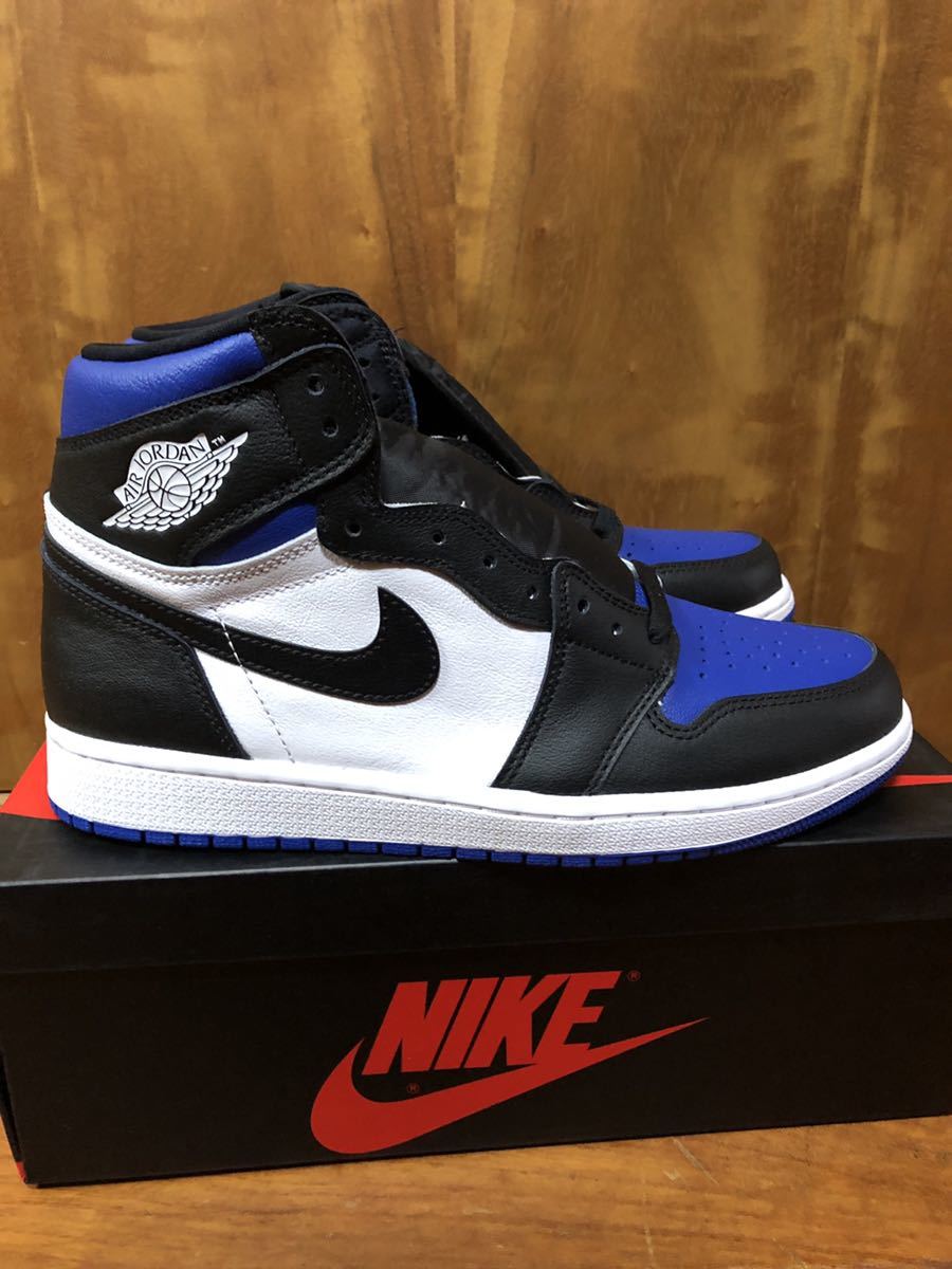 SNKRS購入NIKE AIR JORDAN 1 RETRO HIGH OG ROYAL TOE 27cm ナイキ 