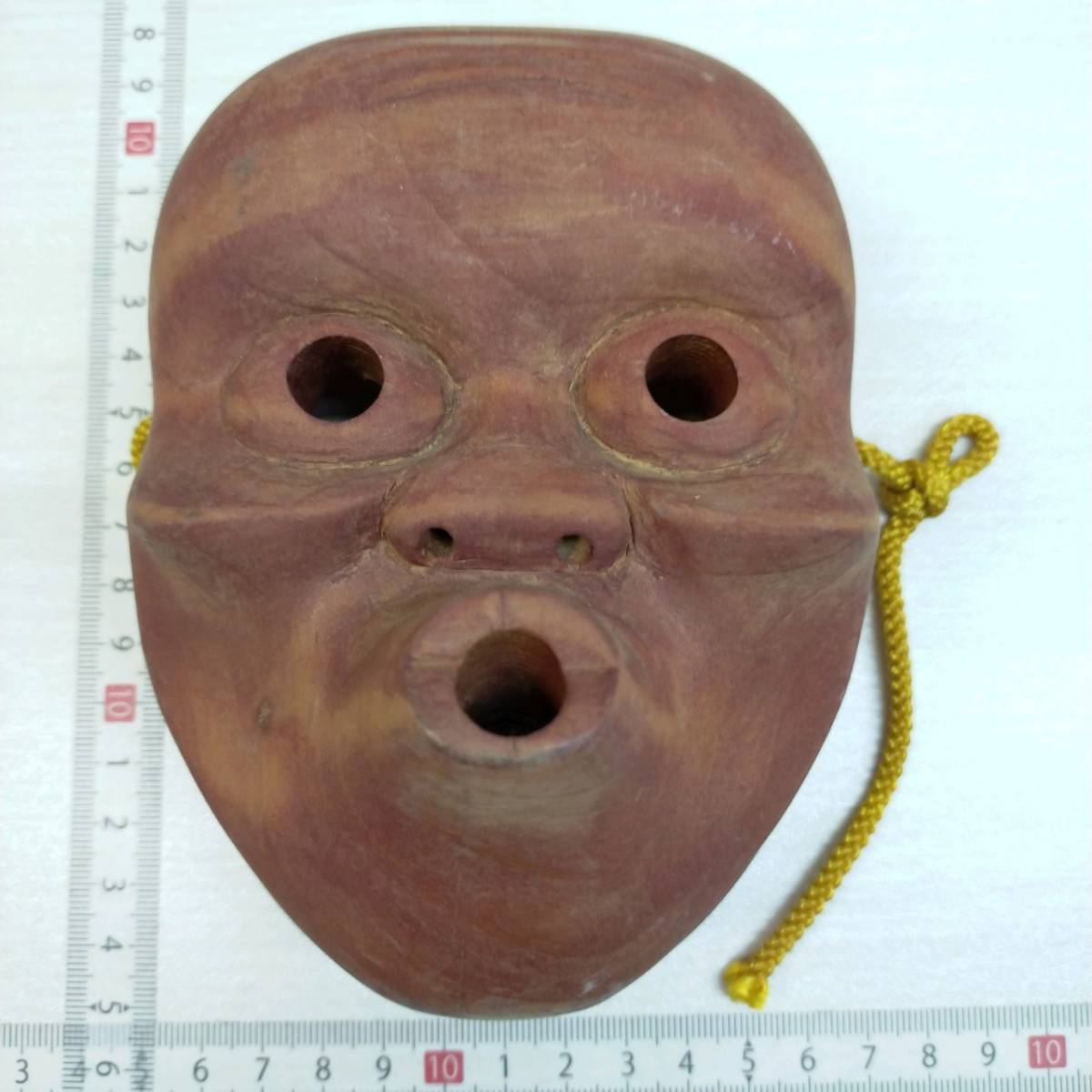 能面 ひょっとこ Yahoo!オークション - 能面師 在銘 お面 作家 かずま 