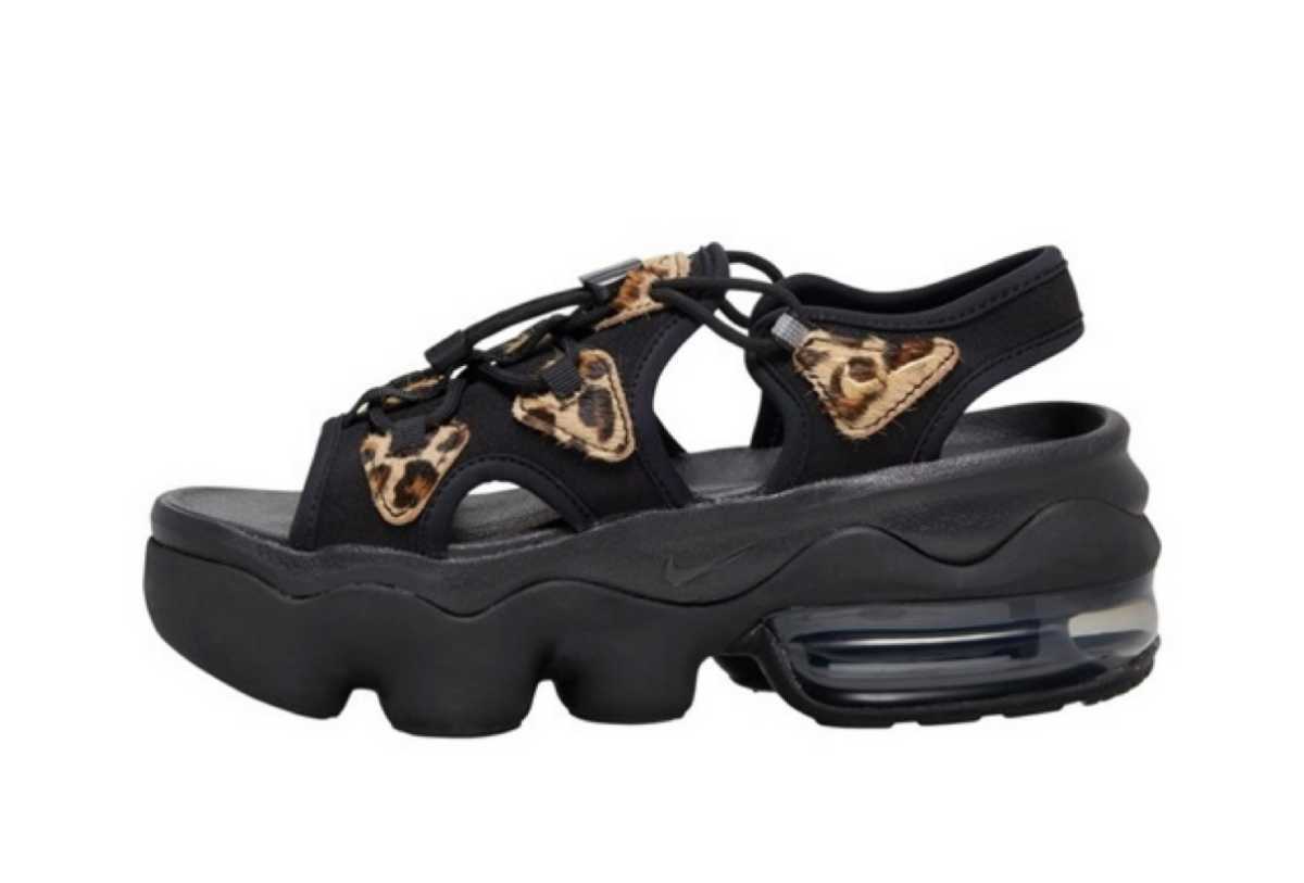 22cm NIKE WMNS AIR MAX KOKO SANDAL LEOPARD BLACK ナイキ ウィメンズ