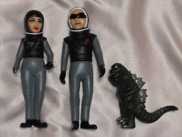 マーミット ソフビ◇X星人×シェーゴジラのセット◇怪獣大戦争(ゴジラ