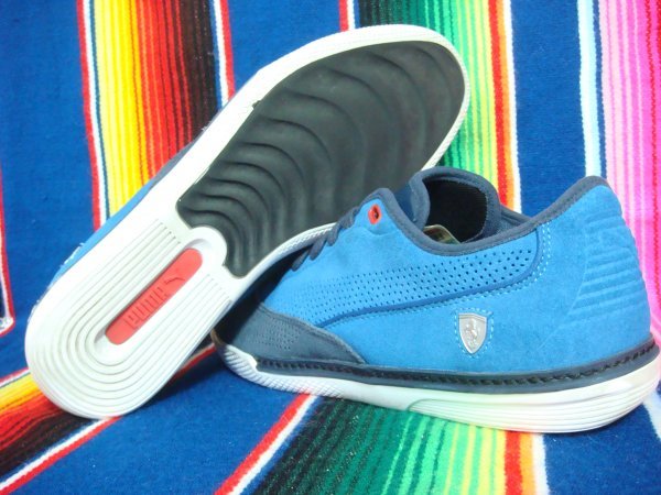 PUMA■Ferrari■フェラーリ■US9■27cm■プーマ■ドライビングシューズ■スウェード素材■靴■S2174■