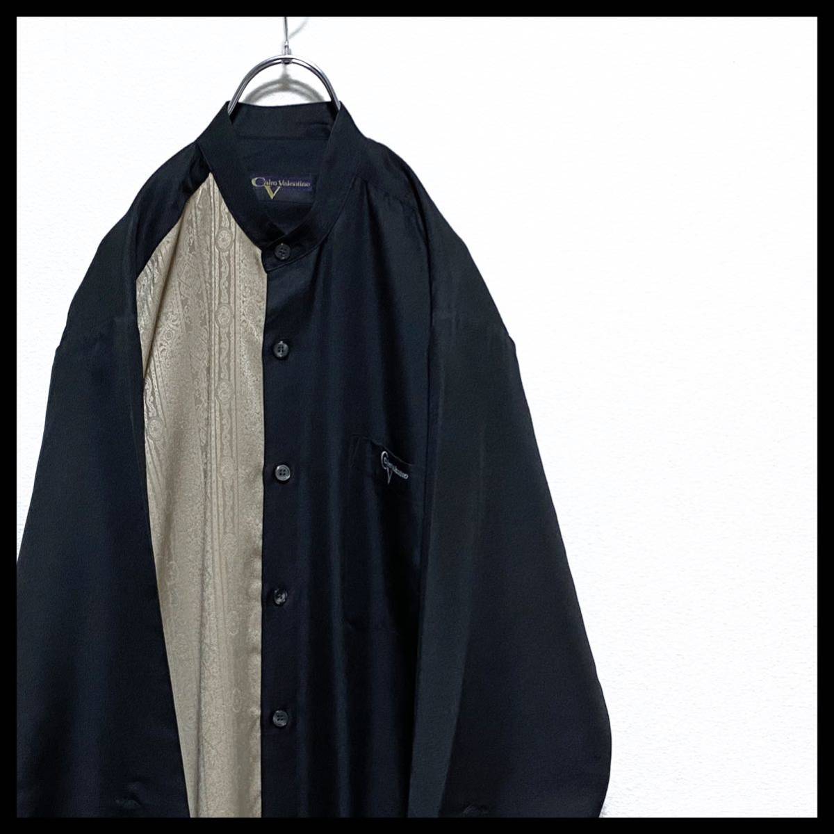 127 90s Cv メンズ レトロ 古着 総柄 長袖 シャツ 派手 奇抜 個性的 昭和 バブル 総柄シャツ 柄シャツ Mサイズ 売買されたオークション情報 Yahooの商品情報をアーカイブ公開 オークファン Aucfan Com