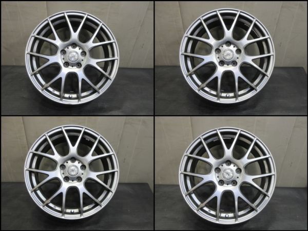  23103 K-1 ロクサーニ スポーツ ライトウェイト セブンメッシュ 18インチ 18X7J OFFSET+53 5H/114.3 ハブ径73 4本(5穴)｜売買されたオークション情報、yahooの商品情報をアーカイブ公開 - オークファン 5穴