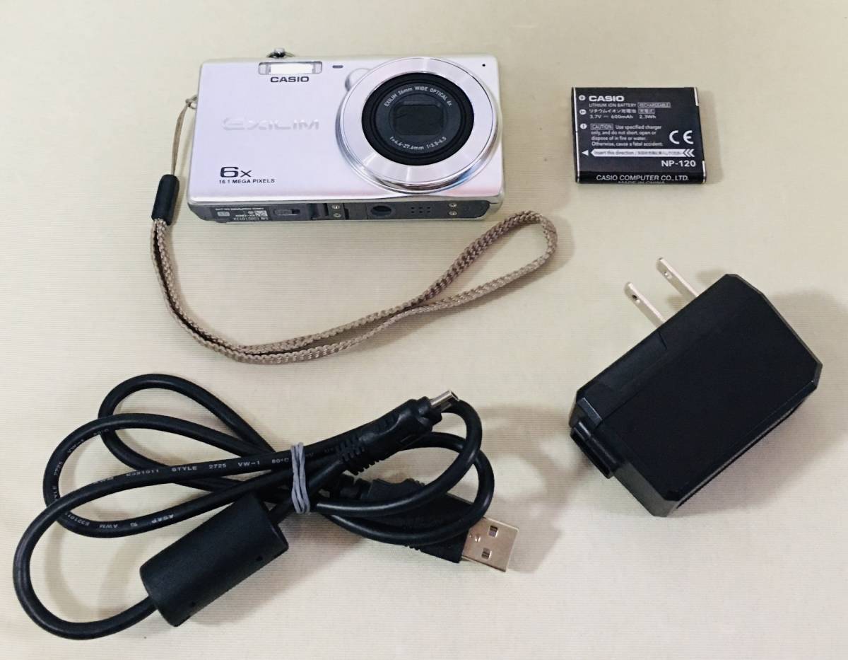 ♪CASIO EX-Z900 カメラ CASIO EXILIM EX-Z900 レッド 16.1MP 6倍