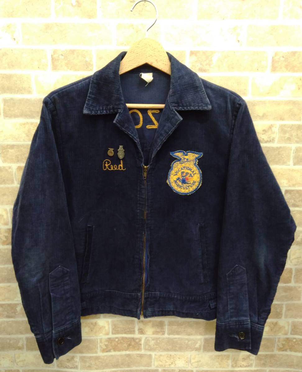 F.F.A.ジャケット ネイビー 60s FFAジャケット 1960年代 60〜70年代