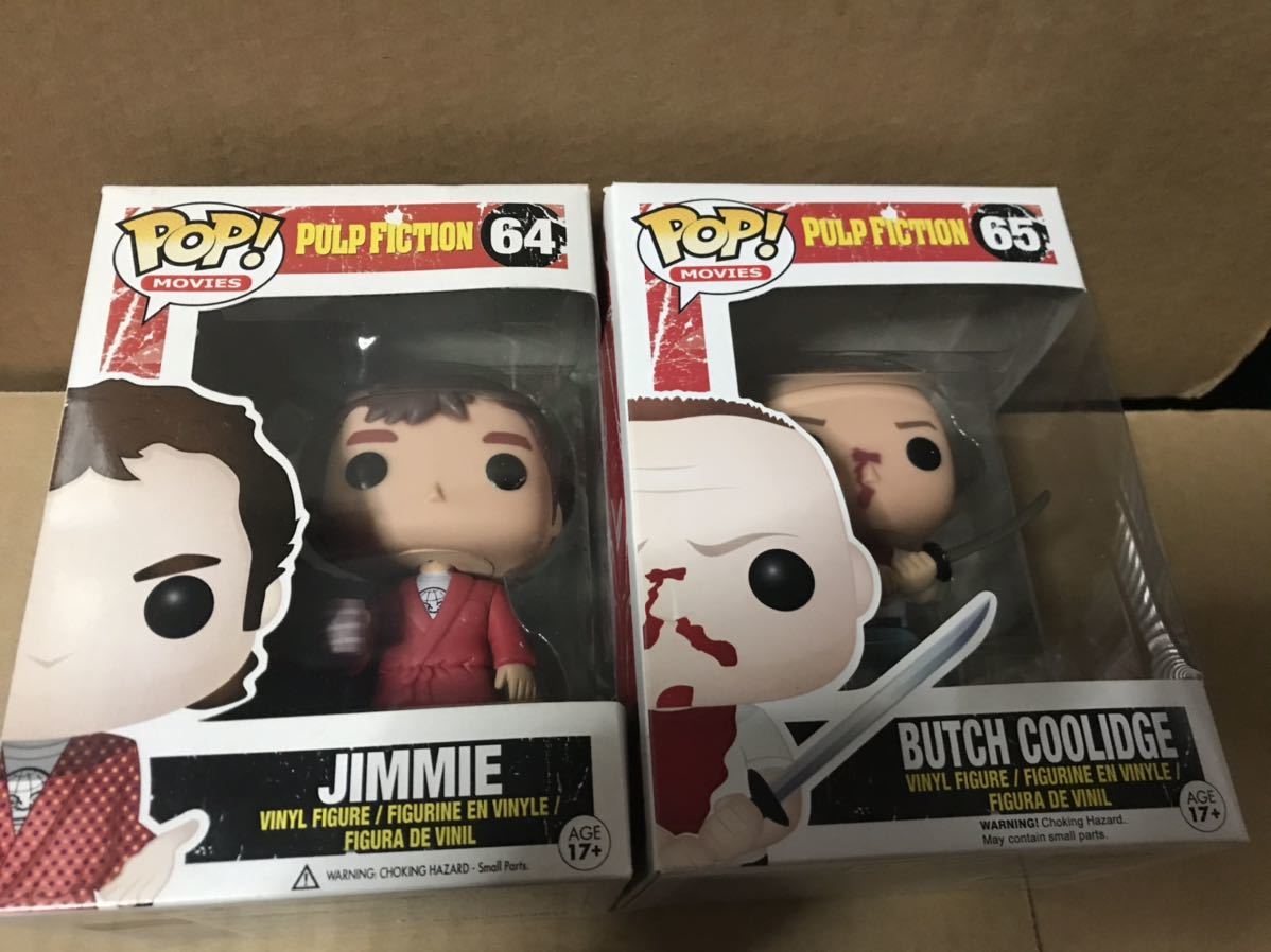 FUNKO POP パルプフィクション ジミー ブッチ 64 65 フィギュア レア 