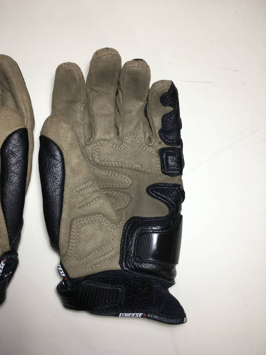 Dainese レザーグローブ ブラックM size Dainese レザーグローブ ブラックM size スタッフも愛用している