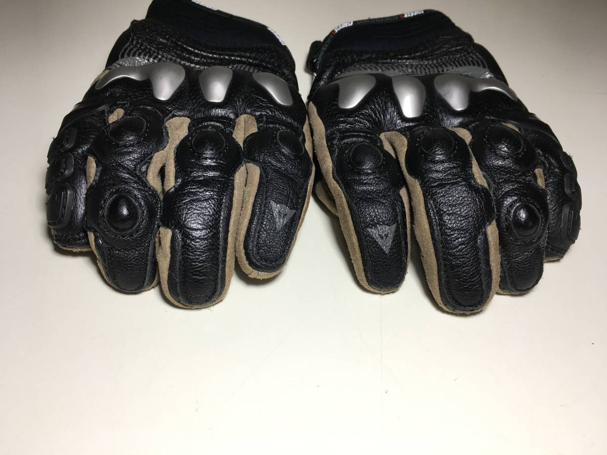 Dainese レザーグローブ ブラックM size DAINESEダイネーゼ X-STRIKE