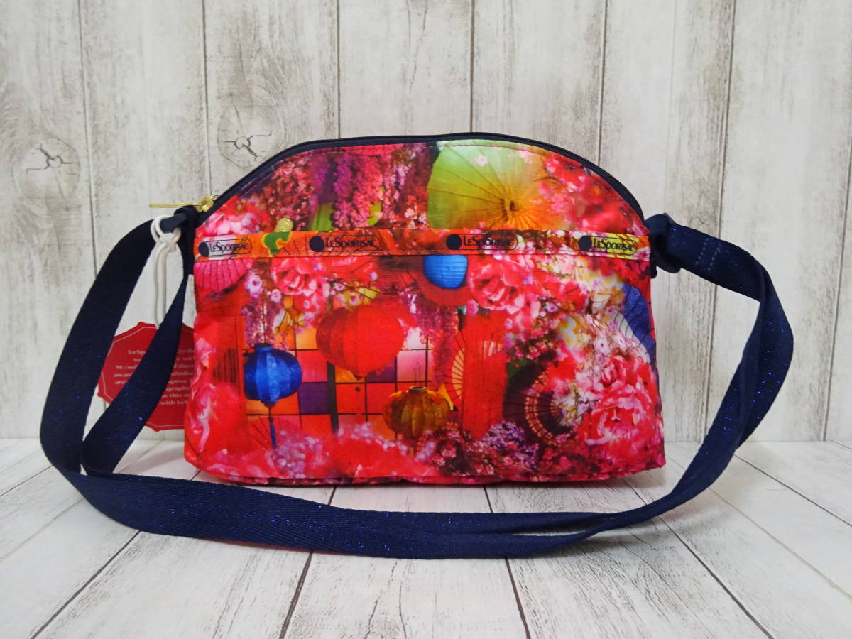 未使用品 mika ninagawa x LeSportsac UMBRELLASHALF MOON CROSSBODY