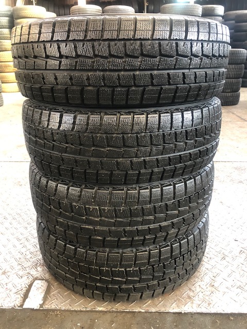 Winter 【1円スタート】 205/60R16 バリ山 美品 屋内保管 DUNLOP 