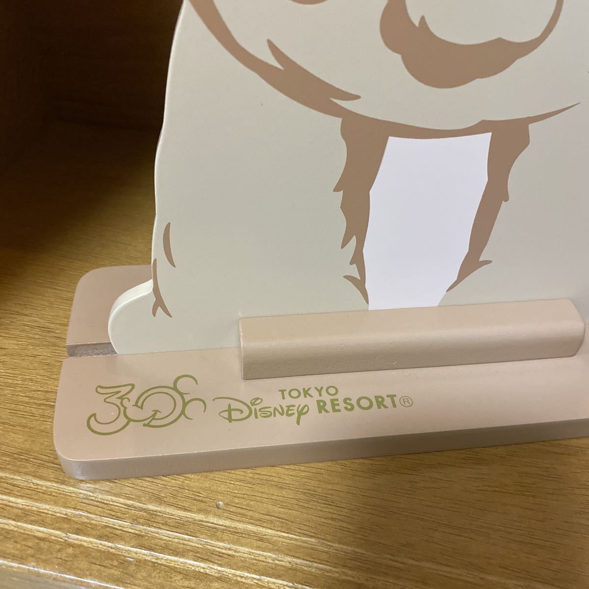 ダッフィー ウッドボード TDR Disney 30周年 30周年記念 キズ欠け