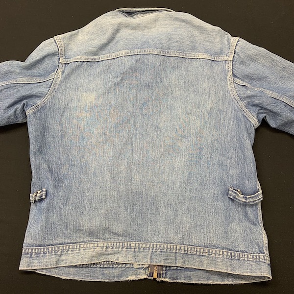 60s～70s USA ヴィンテージ OSH KOSH デニムジャケット 縦落ち 