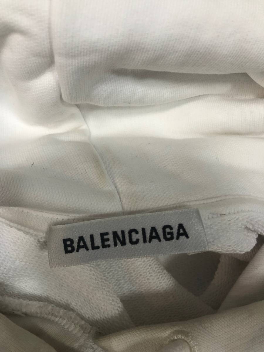 国内正規☆ BALENCIAGA 20AW ロゴ ビック シルエット スウェット 