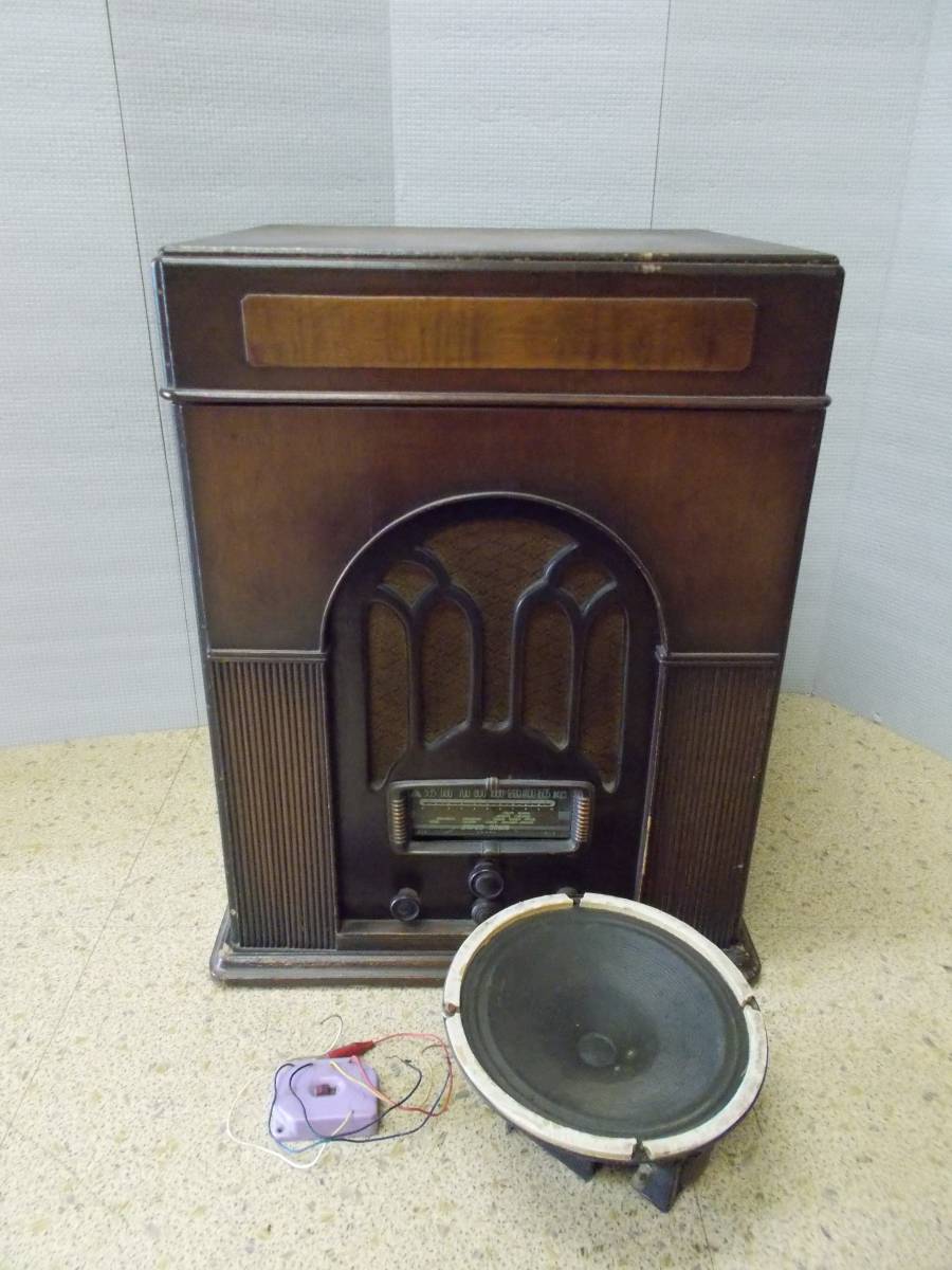 【正規品，2026】 ジャンク品 ラジオ付きレコードプレーヤー 壊れています動きません 昭和レトロ 木製 蓄音機 インテリア コレクション 飾り 置物(雑貨)｜売買されたオークション情報、yahooの商品情報をアー その他