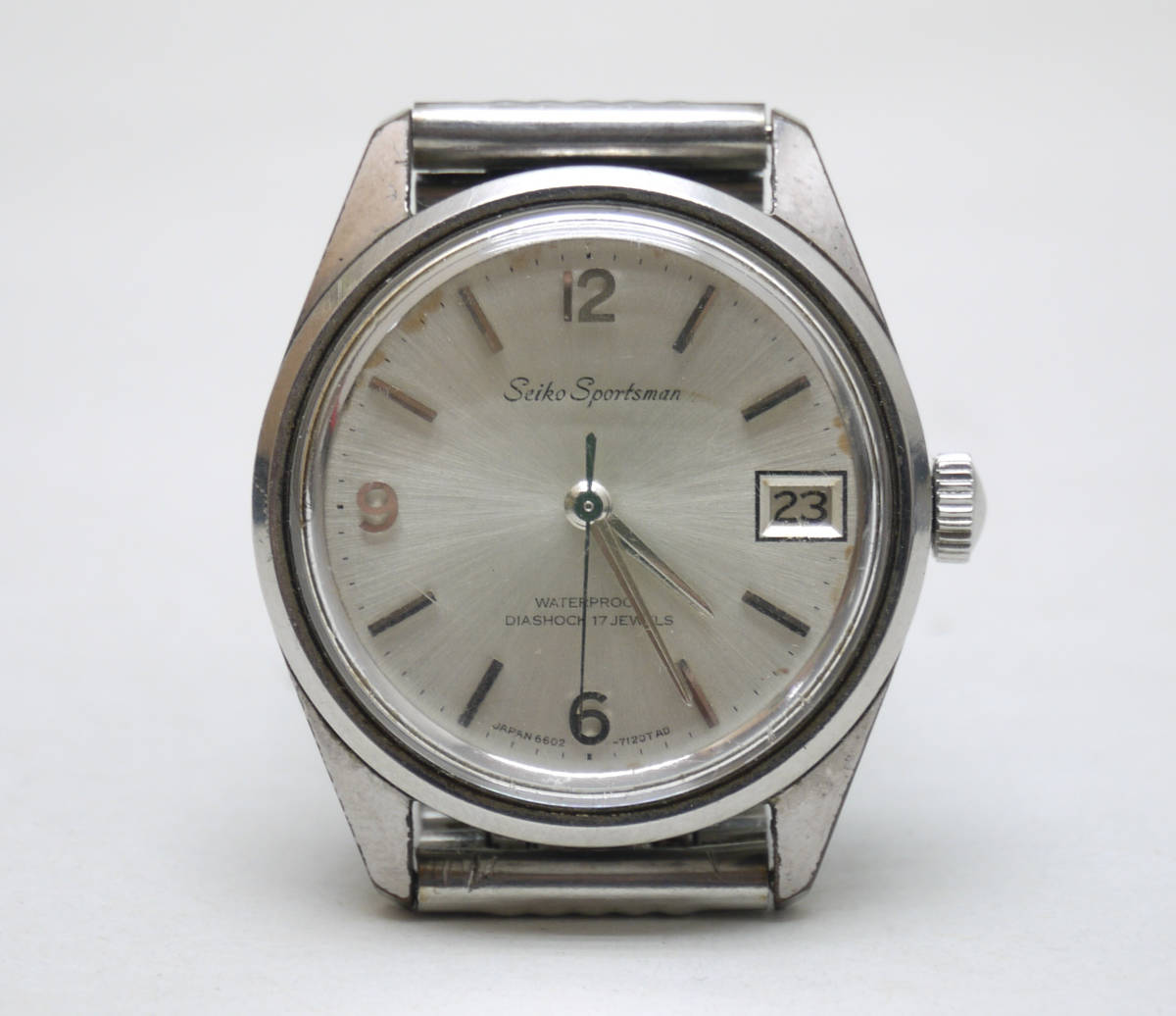SEIKO セイコー sportsman スポーツマン 6602-7030 17石 手巻き 腕時計 