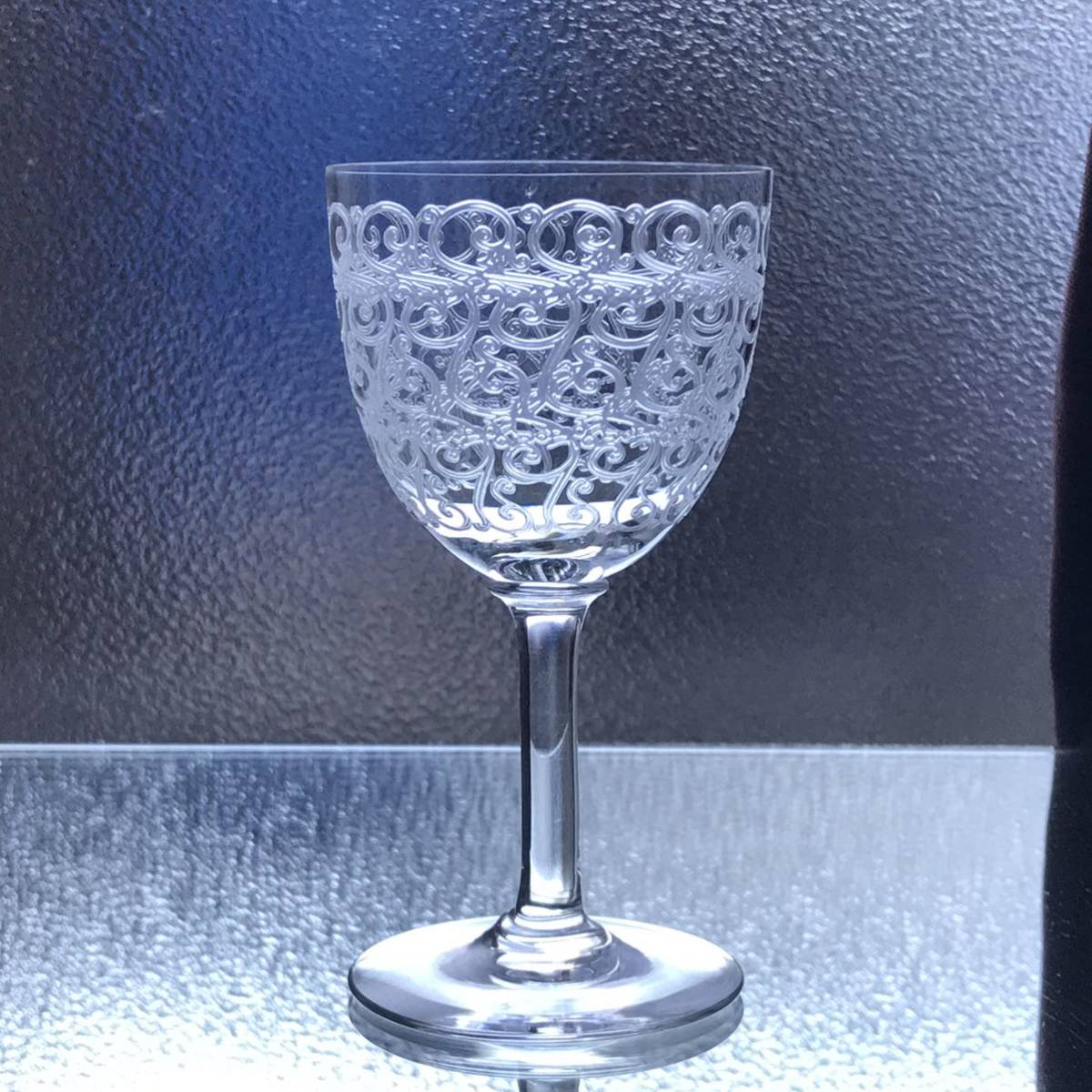極美品オールドバカラBACCARATローハンROHANコンブール ワイングラス 