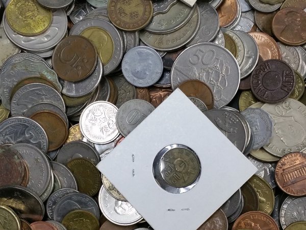 外国コイン 古銭 アメリカ⁄ヨーロッパ 大量おまとめ 3-137外国銭 外国