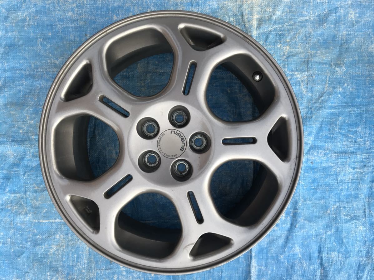 スバル レガシィ ブリッツェン 純正 アルミホイール 17X7J +55 100/5H 