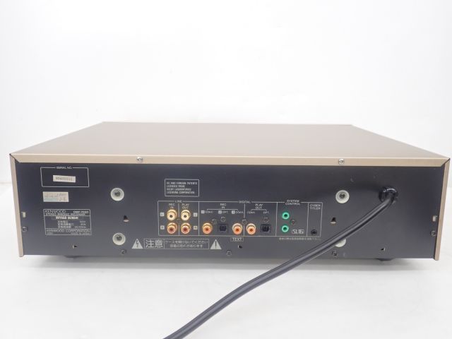 KENWOOD MDレコーダー DMF-7020 リモコン付き 録再可 ケンウッド