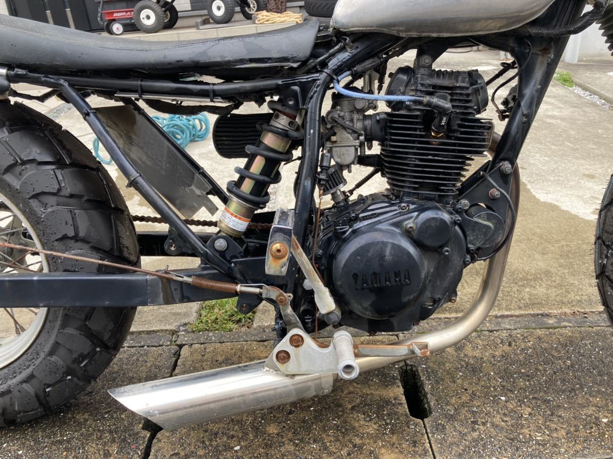 YAMAHA TW200 2JL ヤマハ 書類有 キー有 部品取 レストアベース ボバー 