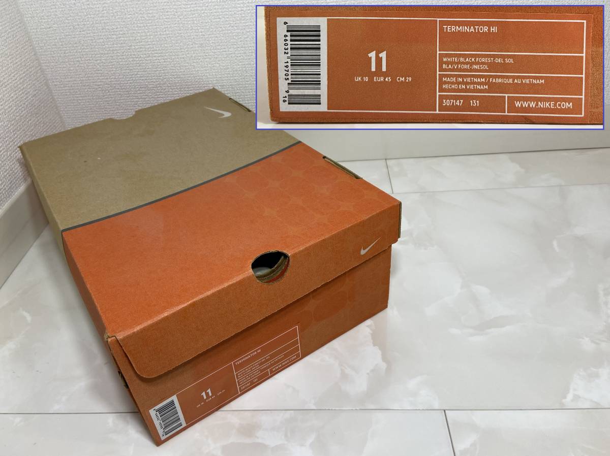 レア！ 新品未使用！ NIKE TERMINATOR HI “SEATTLE 71” US11.0（29.0 