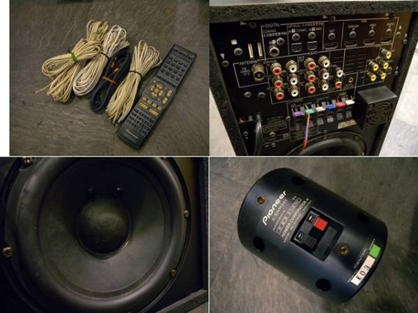 Pioneer パイオニア SX-SWR2+S-SWR333×6(HTP-S333) サラウンド
