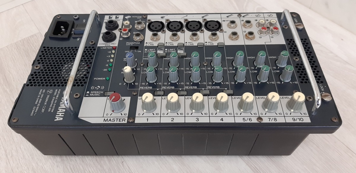 104S45□YAMAHA STAGEPAS500 ミキサー部□ 0 Yamaha Stagepas for sale