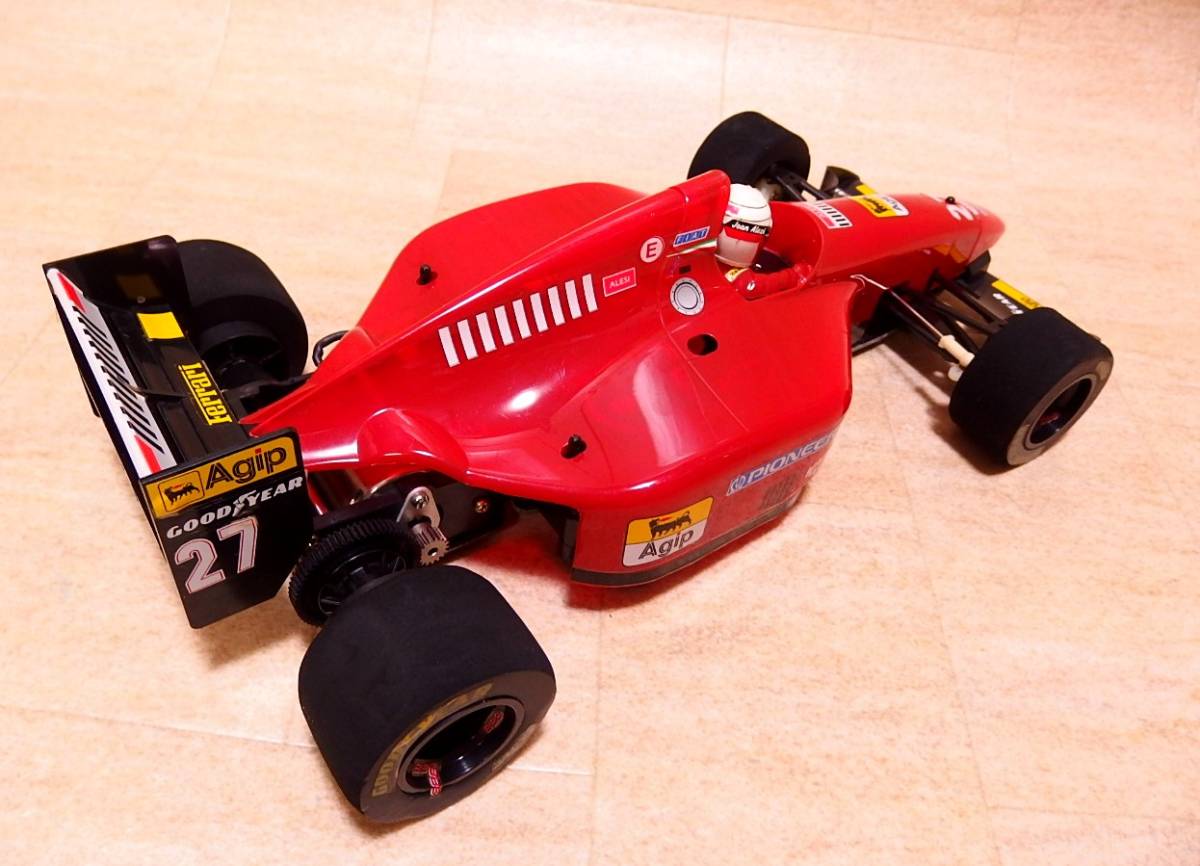 タミヤ 1/10 RC F1 フェラーリ 412T1 スペアボディ 絶版 希少 タミヤ 1/10 RC F1 フェラーリ 412T1 スペアボディ 絶版 希少 タミヤ 1