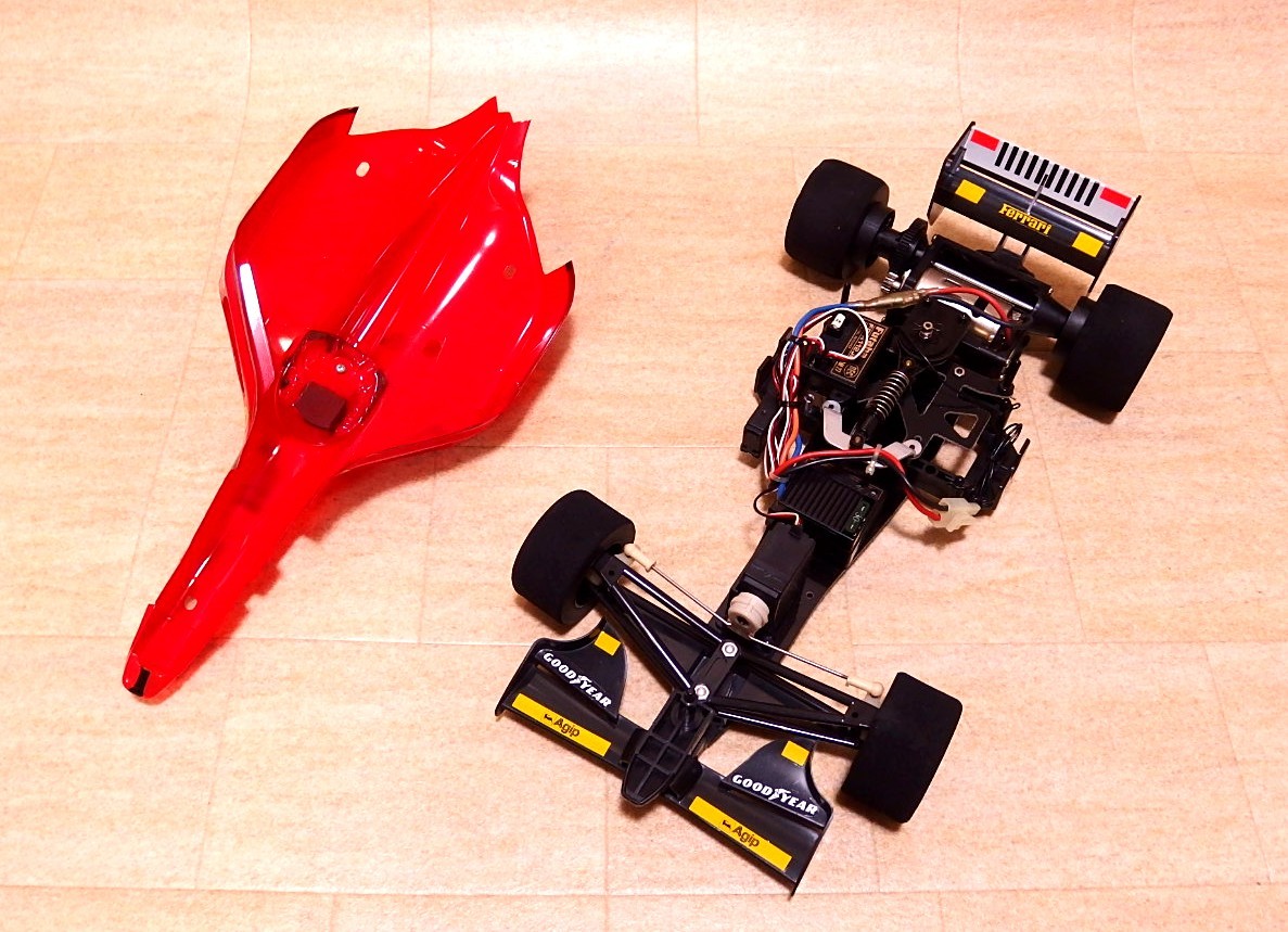 タミヤ 1/10 RC F1 フェラーリ 412T1 スペアボディ 絶版 希少 タミヤ 1/10 RC F1 フェラーリ 412T1 スペアボディ 絶版 希少 Rc