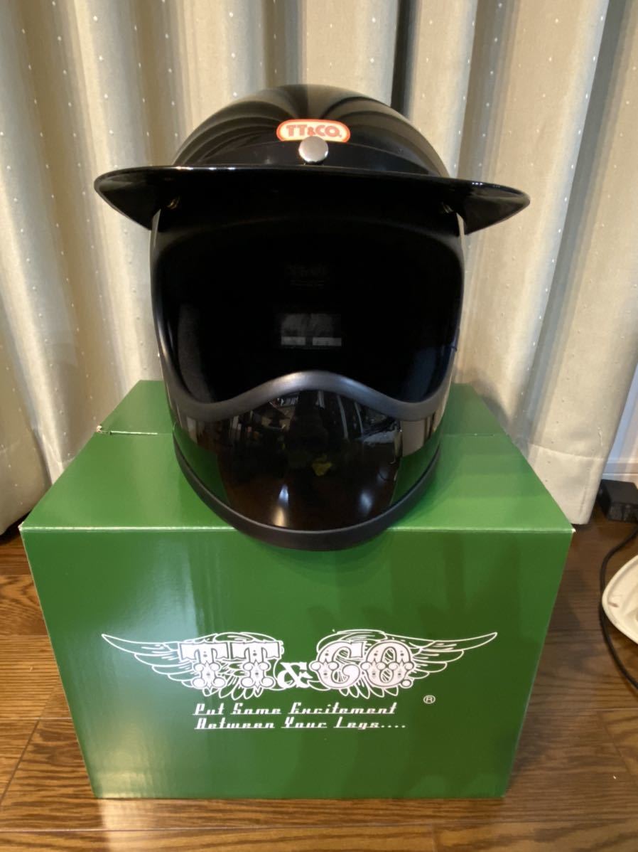 TT&CO トゥーカッター　トゥーカッターヘルメット　希少ブラック　M/Lサイズ bell SHOEI _1