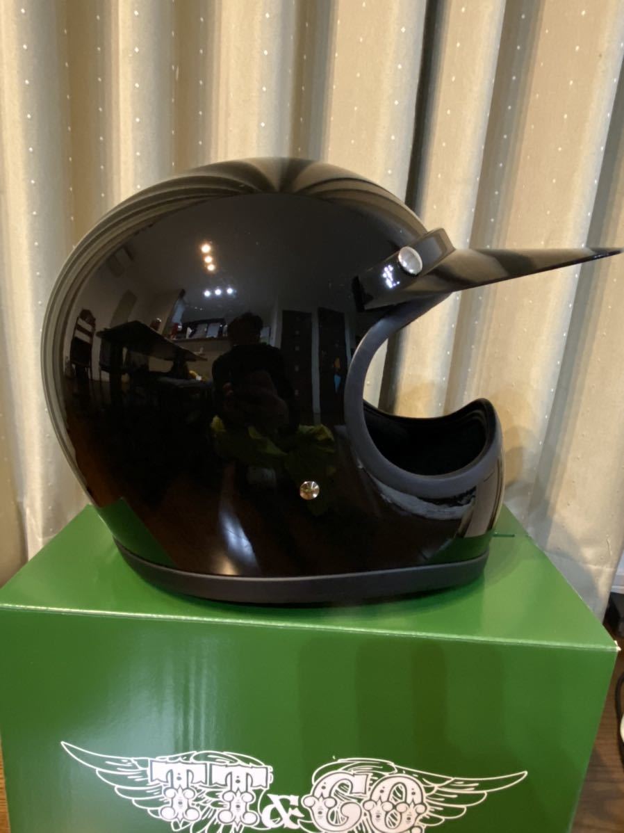 TT&CO トゥーカッター　トゥーカッターヘルメット　希少ブラック　M/Lサイズ bell SHOEI _3