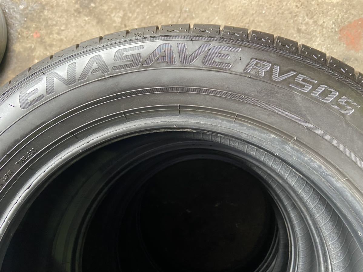 215⁄60 R17 DUNLOP ENASAVE RV505 ラジアルタイヤ-商品は状態確認