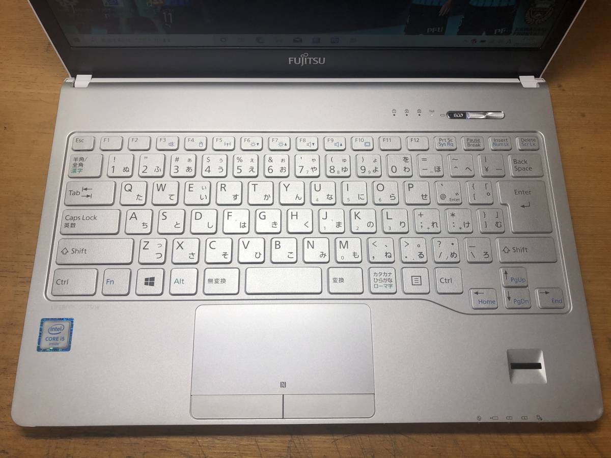 快速SSD240GB】富士通 FMV SH75/W i5-6200U 8GB DVD Win11Pro LIFEBOOK