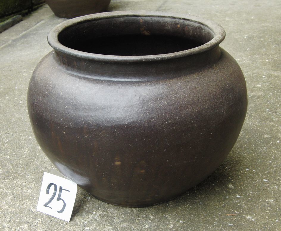 Yahoo!オークション - かめ壷 唐津焼の古い甕(46)高さ約31cm 唐津焼の