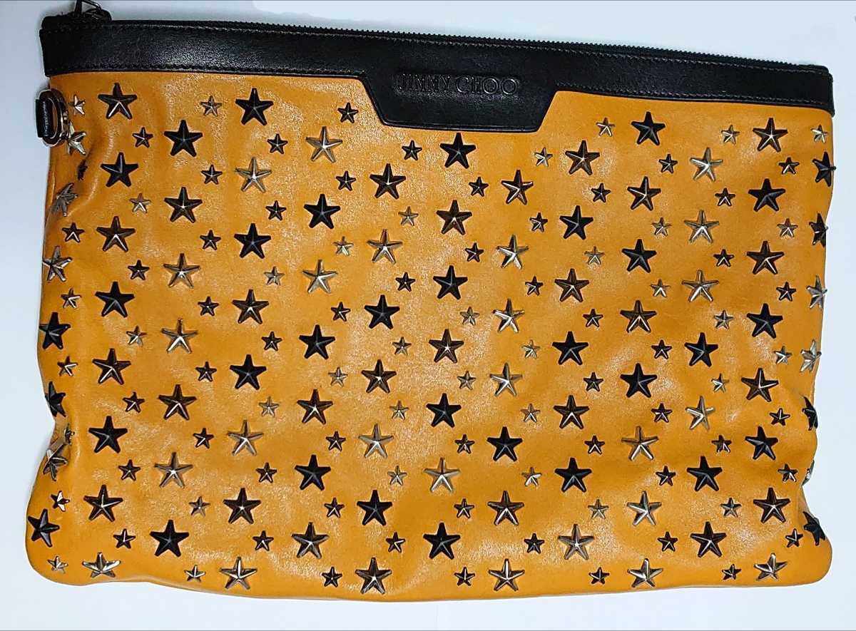 正規品☆ジミーチュウ クラッチバッグ デレク 星スタッズ フィリッパ