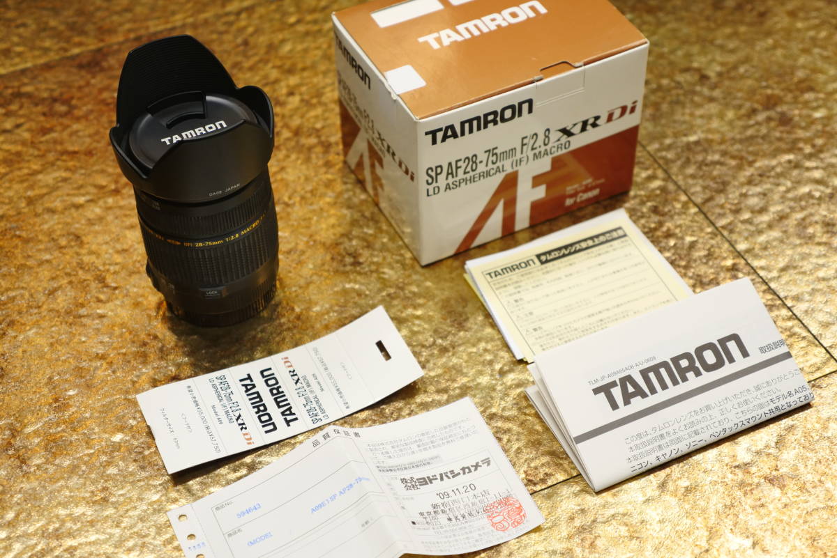 中古☆タムロン TAMRON SP AF 28-75mm F2.8 XR Di LD ASPHERICAL (IF 