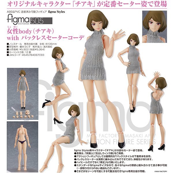 figma Styles 水着女性body (チアキ) 水着女性Body（チアキ