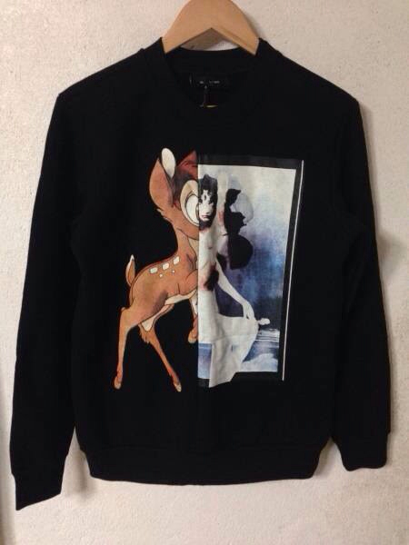 新品13A/W ジバンシィ GIVENCHY バンビスウェットシャツパンツ(男性用 