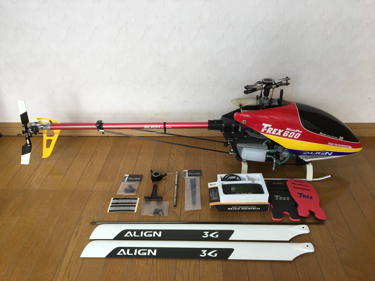 新品，得価 ALIGN T-REX600 Nitro Pro