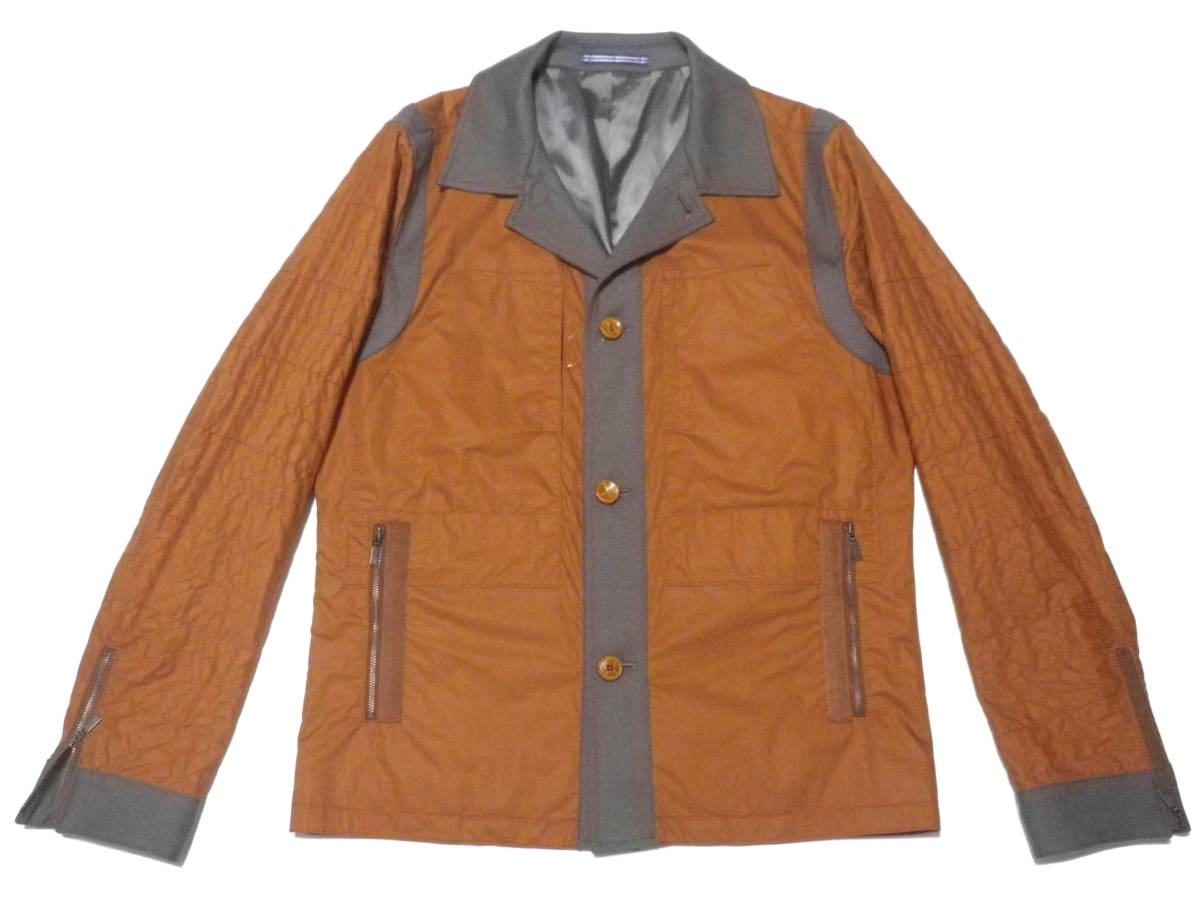 正規品，お買い得 LANVIN en Bleu/ランバンオンブルー 春秋 ステッチワーク コーティングブルゾン 日本製 50/L 5.8万(Lサイズ)｜売買されたオークション情報、yahooの商品情報をアーカイブ公開 - オークファン ジャンパー、ブルゾン一般