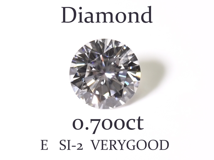  L-6 ルース ダイヤモンド 0.700ct E/SI-2/VERYGOOD 日本宝石科学協会ソーティング付き(ダイヤモンド)｜売買されたオークション情報、yahooの商品情報をアーカイブ公開 - オークファン ダイヤモンド