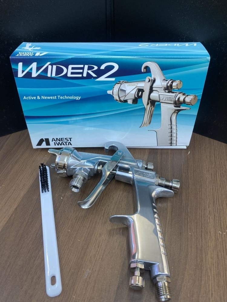 006□未使用品・即決価格□アネスト岩田 吸上式スプレーガン WIDER2-15K2S