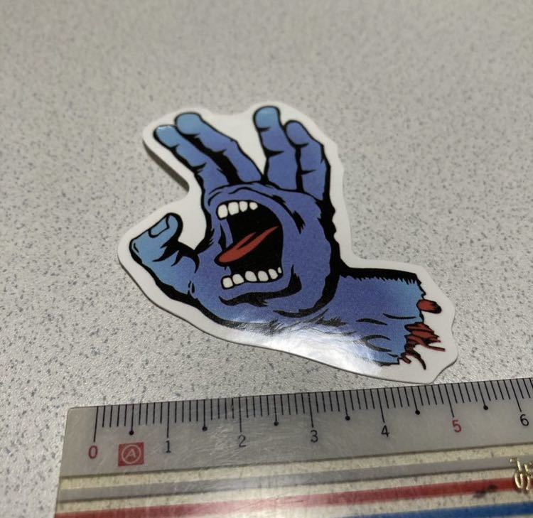 Pvc防水ステッカー サンタクルーズ スクリーミングハンド モンスターハンド 手 青 その他 売買されたオークション情報 Yahooの商品情報をアーカイブ公開 オークファン Aucfan Com