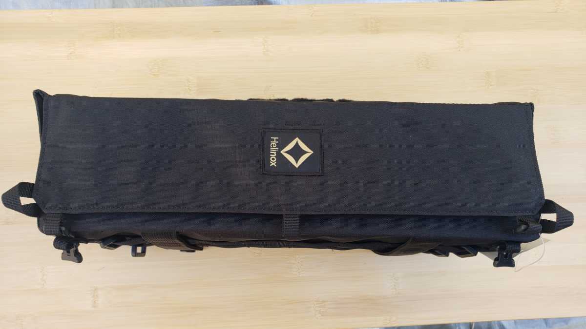 テーブルサイドストレージS ブラック　ヘリノックス Helinox ヘリノックス タクティカル テーブルサイドストレージ - M Sサイズ≪マルチカモ