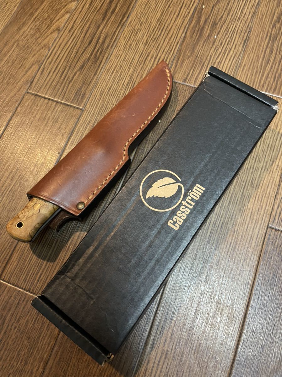 Casstrom カストロム ラーズ ナイフ Casstrm Lars ブッシュクラフト　バークリバー グレンスフォッシュ カスタムナイフ 