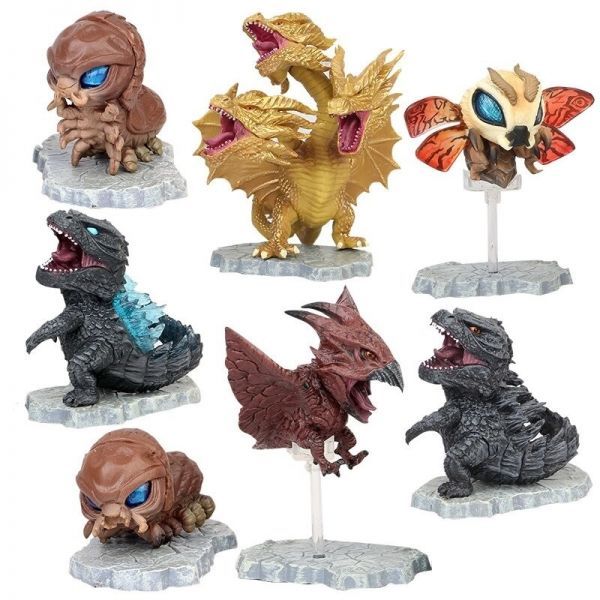 ゴジバースト 10対セット 未開封 ゴジラ ヘドラ モスラ フィギュア ラドン 新フィギュアシリーズ「ゴジバースト」開幕！後編（ヘドラ1971
