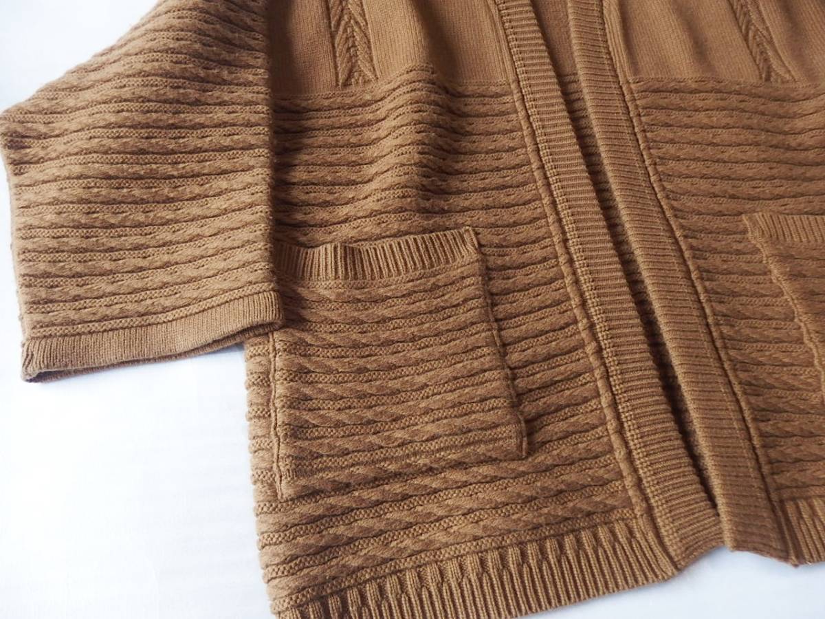 19AW YASHIKI ヤシキ Minori Hanten Knit 半纏ニットカーディガン 2 
