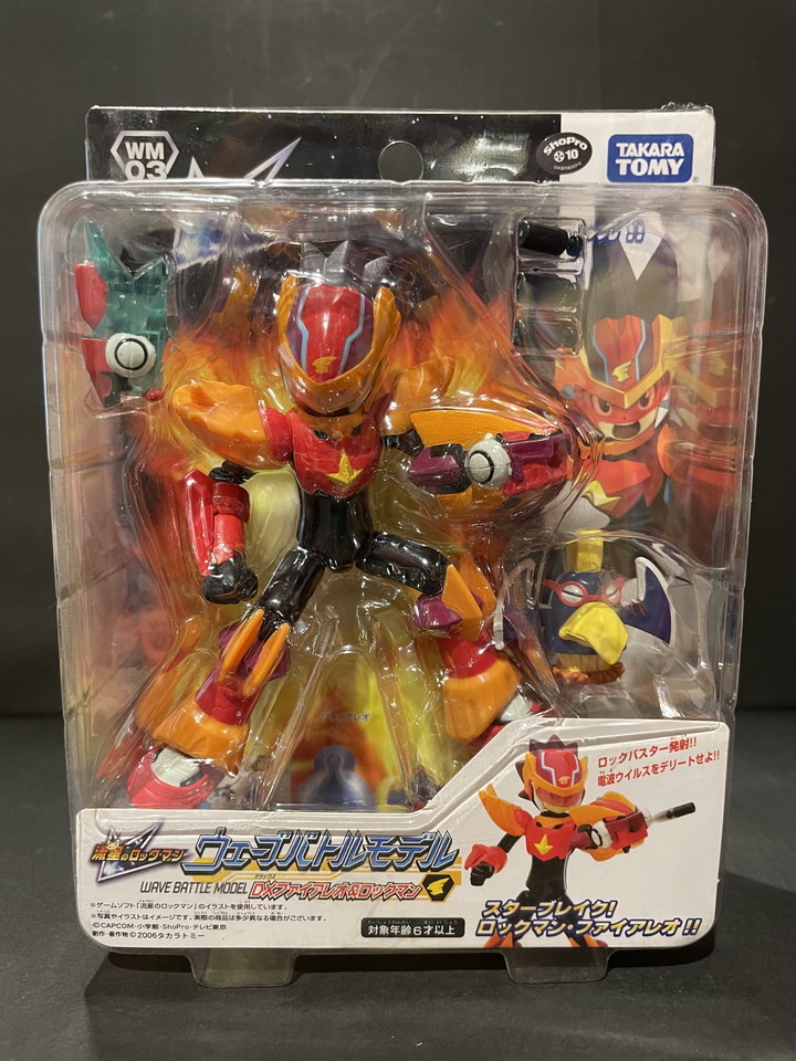 流星のロックマン - ウェーブバトルモデル Yahoo!オークション