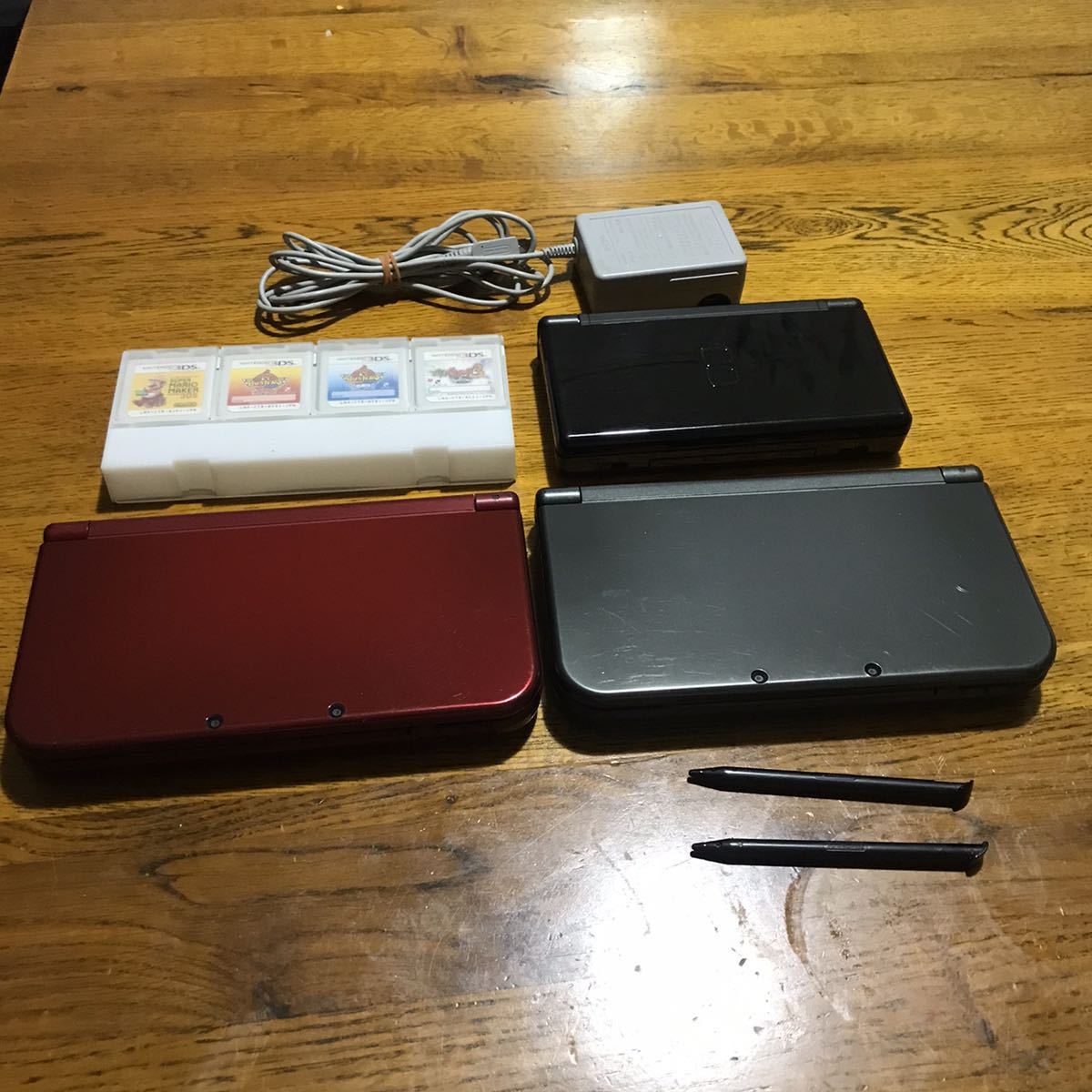 ニンテンドー3DS LL 2台 ソフト9本 / オマケでDS lite 【公式通販】